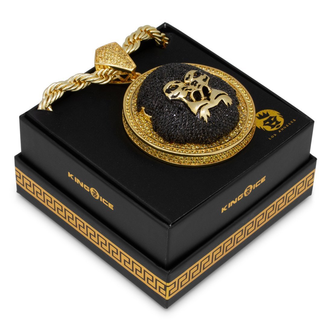日本未入荷☆KING ICE☆Gold Plated Gorilla Medallion Pendant Gorilla Medallion – uspolfg5jassn.com