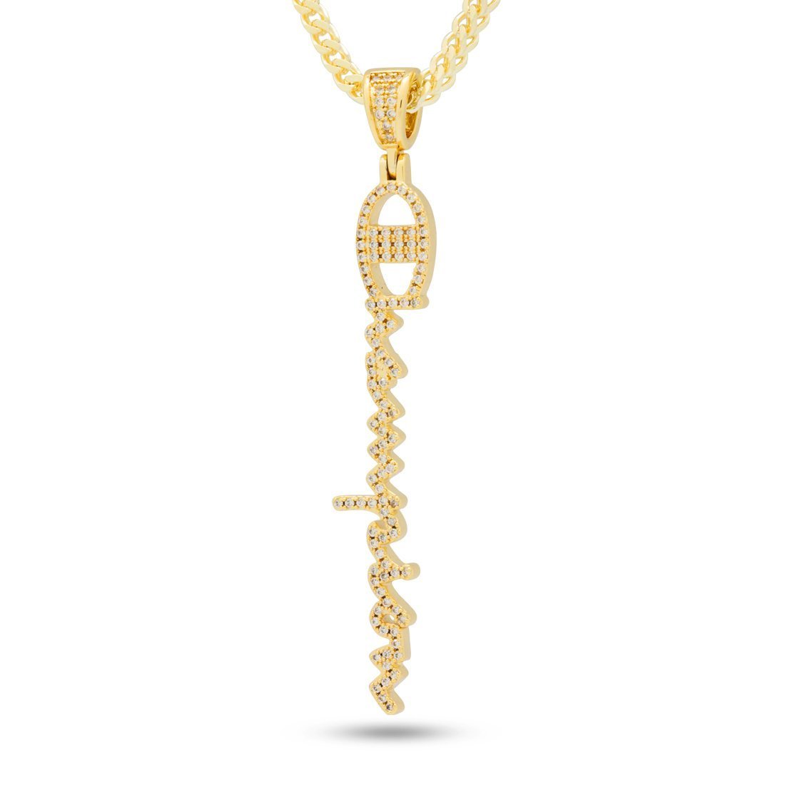 Champion Heritage 14K Gold Logo Necklace – uspolfg5jassn.com