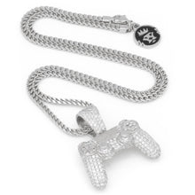 Load image into Gallery viewer, Inspired by PlayStation® - Iced Classic Controller Necklace
