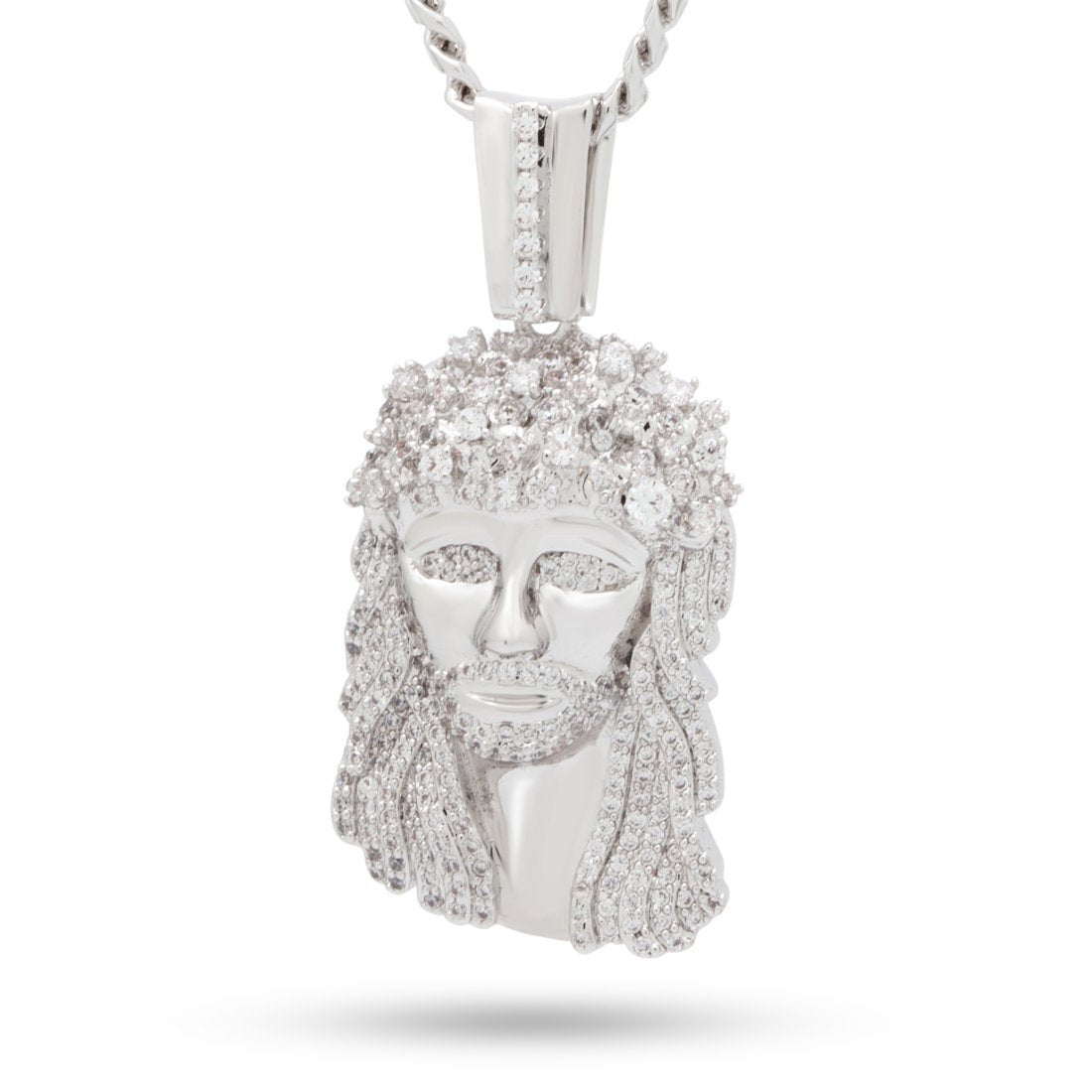 送料関税込【King Ice】3d Boss Jesus Necklace☆国内発送♪ 3d Boss Jesus Necklace | Hip Hop Necklaces - King Ice