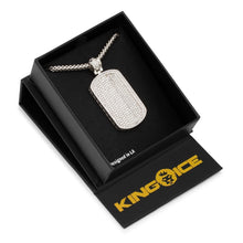 Load image into Gallery viewer, The Gold Dog Tag Necklace - Designed by Snoop Dogg x King Ice
